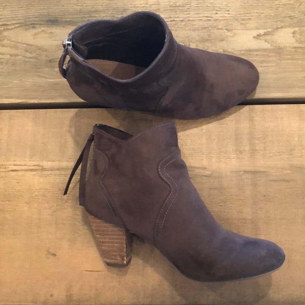 Report Faux Suede Bootie 7